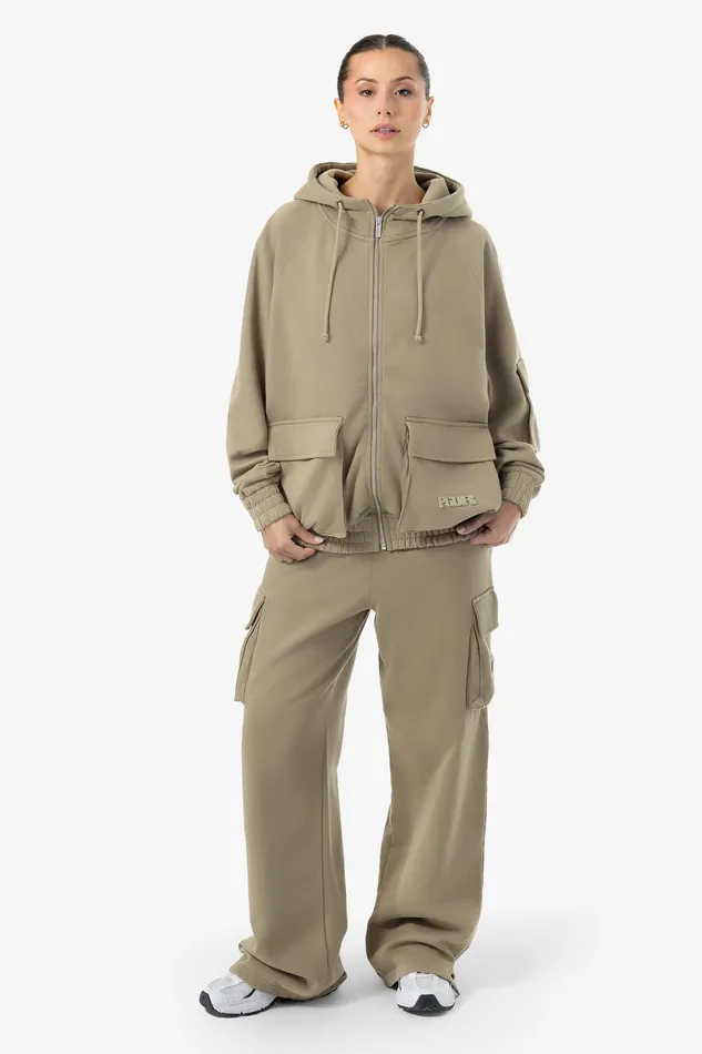 Women Pegador Pants Namy Cargo Sweat Pants Washed Desert Taupe Women Pegador Pants Namy Cargo Sweat Pants Washed Desert Taupe