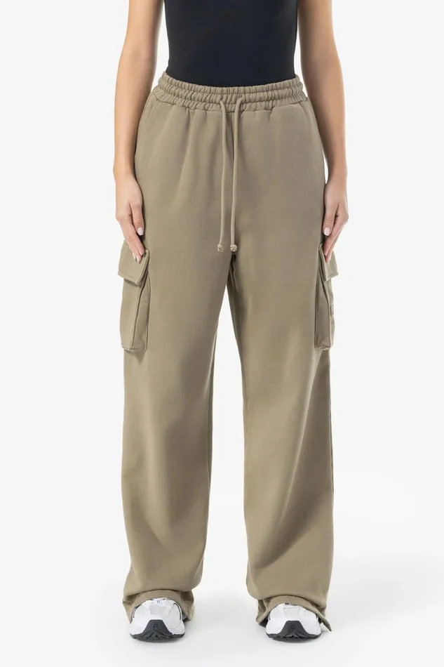 Women Pegador Pants Namy Cargo Sweat Pants Washed Desert Taupe Women Pegador Pants Namy Cargo Sweat Pants Washed Desert Taupe