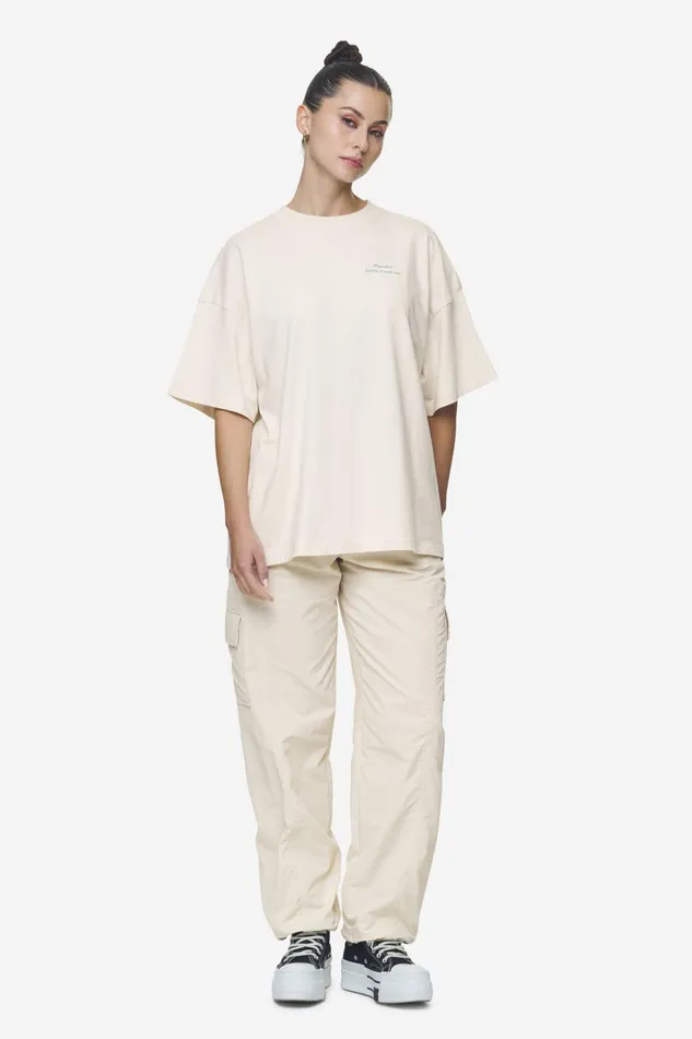 Women Pegador Tees Yebra Heavy Oversized Tee Washed Coast Sand Women Pegador Tees Yebra Heavy Oversized Tee Washed Coast Sand
