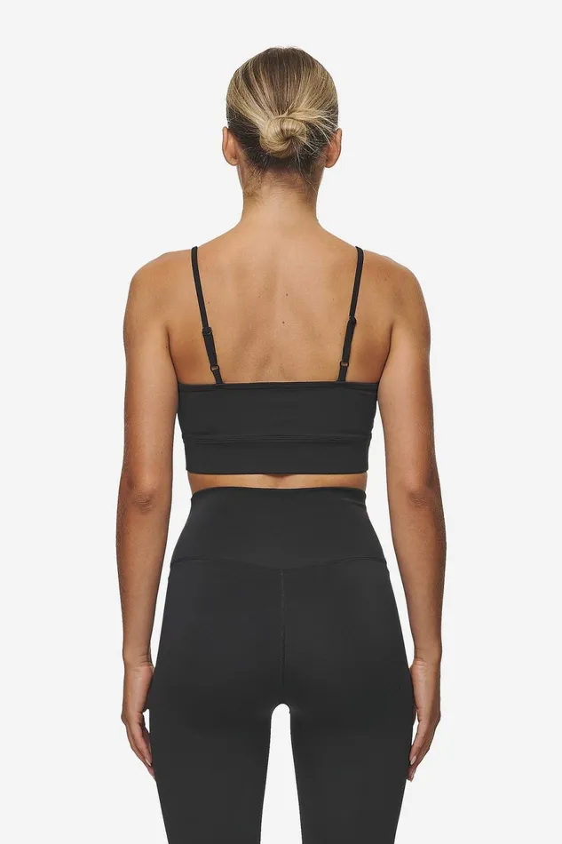 Women Pegador Tops Taja Sport Bra Black White Women Pegador Tops Taja Sport Bra Black White
