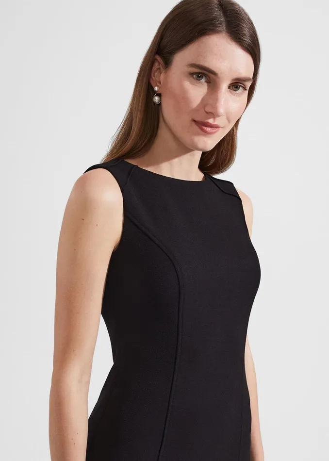Women Petite Charley Dress Black Hobbs Dresses and Jumpsuits