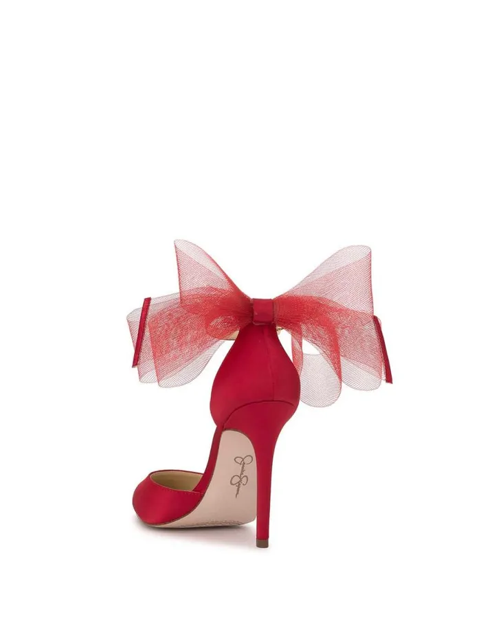 Women Phindies Pump In Red Muse Jessica Simpson Pumps