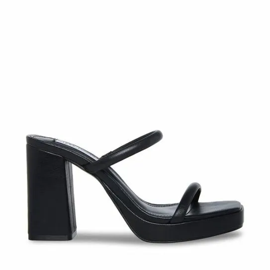 Women POLLY BLACK Black Steve Madden Heels