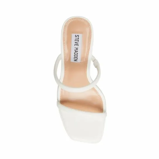 Women POLLY WHITE White Steve Madden Heels Women POLLY WHITE White Steve Madden Heels