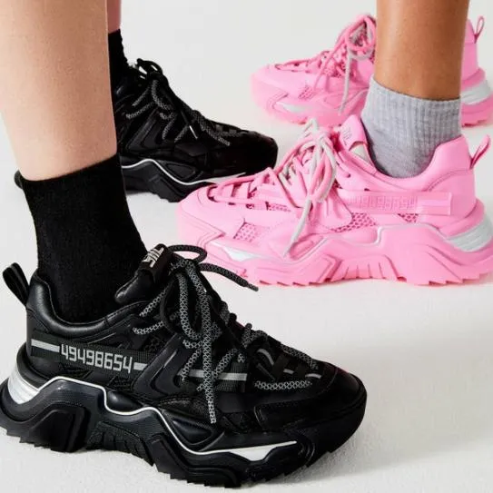 Women POWER BLACK Black Steve Madden Sneakers Women POWER BLACK Black Steve Madden Sneakers