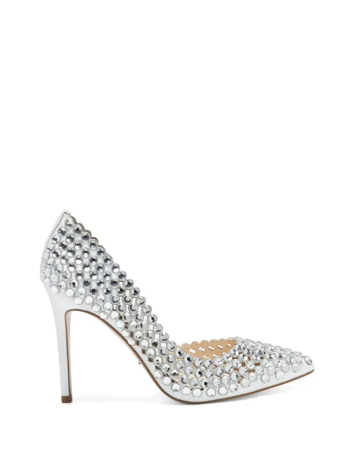Women Preppi High Heel In White Jessica Simpson Bridal