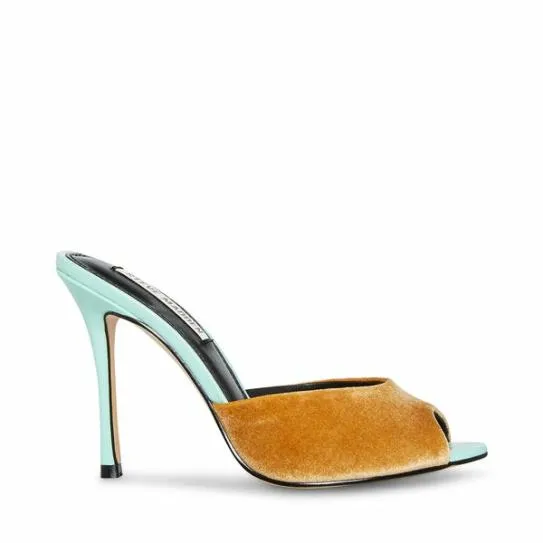 Women PRIYA MULTI VELVET Multi Velvet Steve Madden Heels