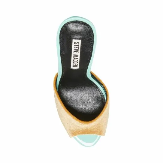 Women PRIYA MULTI VELVET Multi Velvet Steve Madden Heels Women PRIYA MULTI VELVET Multi Velvet Steve Madden Heels