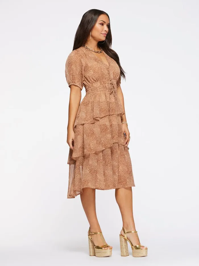 Women Ramsey Dress In Winding Leopard Jessica Simpson Dresses