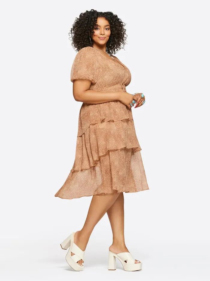 Women Ramsey Dress In Winding Leopard Jessica Simpson Dresses