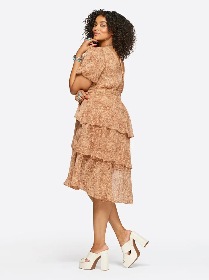 Women Ramsey Dress In Winding Leopard Jessica Simpson Dresses