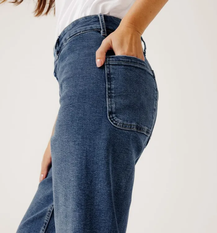 Women RawCut High Waist Jeans 8211 Denim Promod Jeans Women RawCut High Waist Jeans 8211 Denim Promod Jeans
