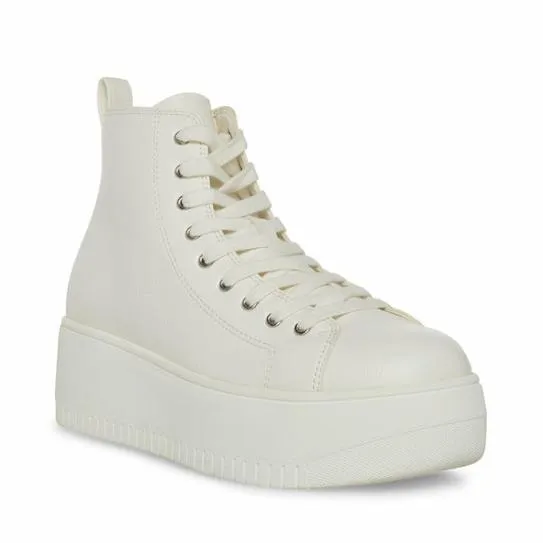 Women RAYLEE WHITE White Steve Madden Sneakers Women RAYLEE WHITE White Steve Madden Sneakers