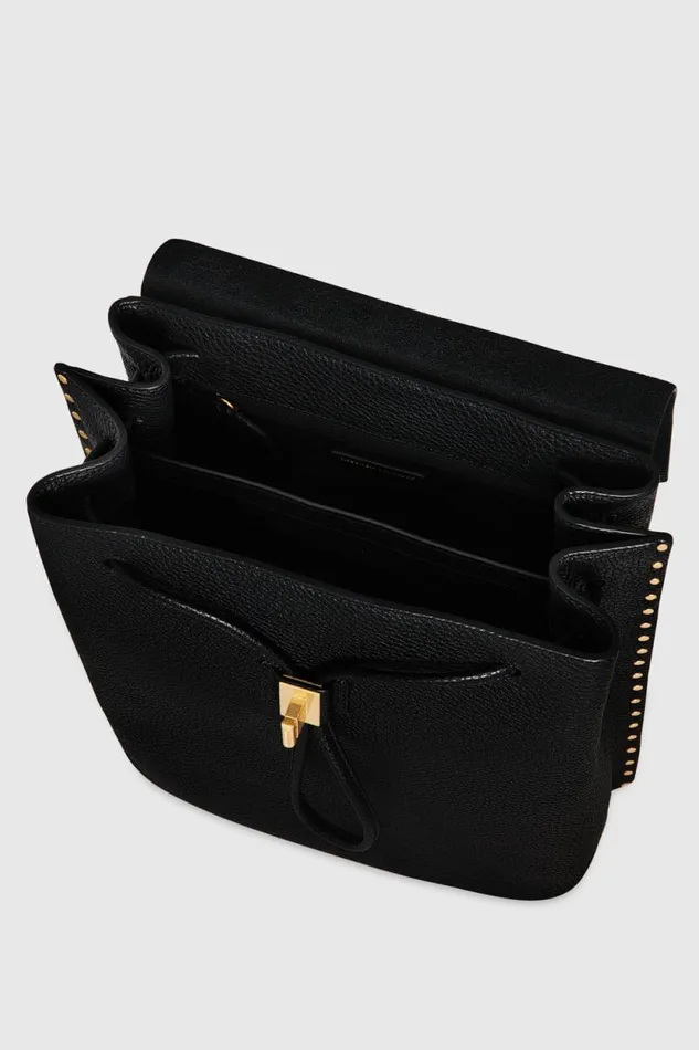 Women Rebecca Minkoff Backpacks Darren Signature Backpack Blackantique Brass Women Rebecca Minkoff Backpacks Darren Signature Backpack Blackantique Brass