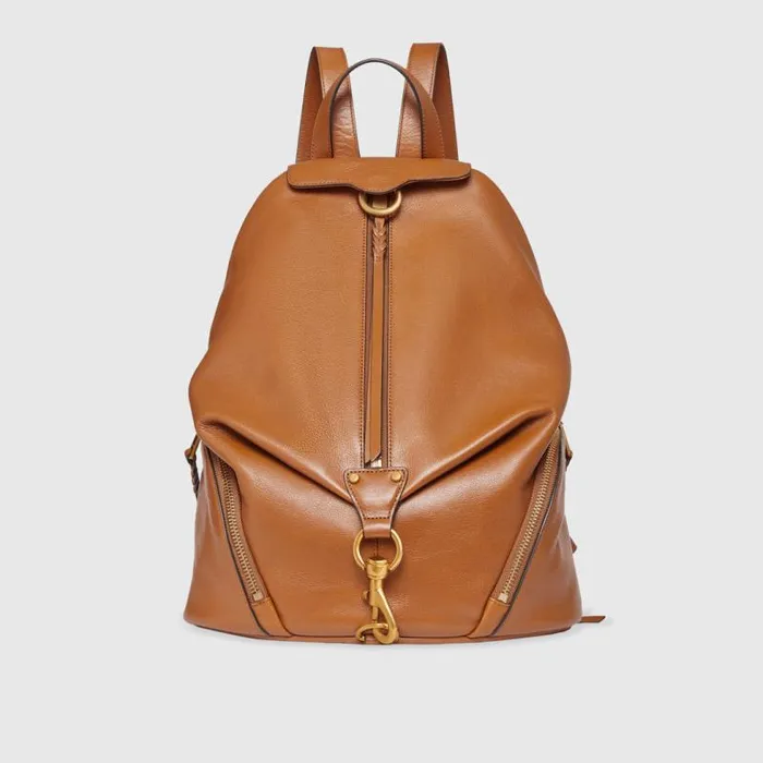 Women Rebecca Minkoff Backpacks Jumbo Julian Backpack Caramello Women Rebecca Minkoff Backpacks Jumbo Julian Backpack Caramello