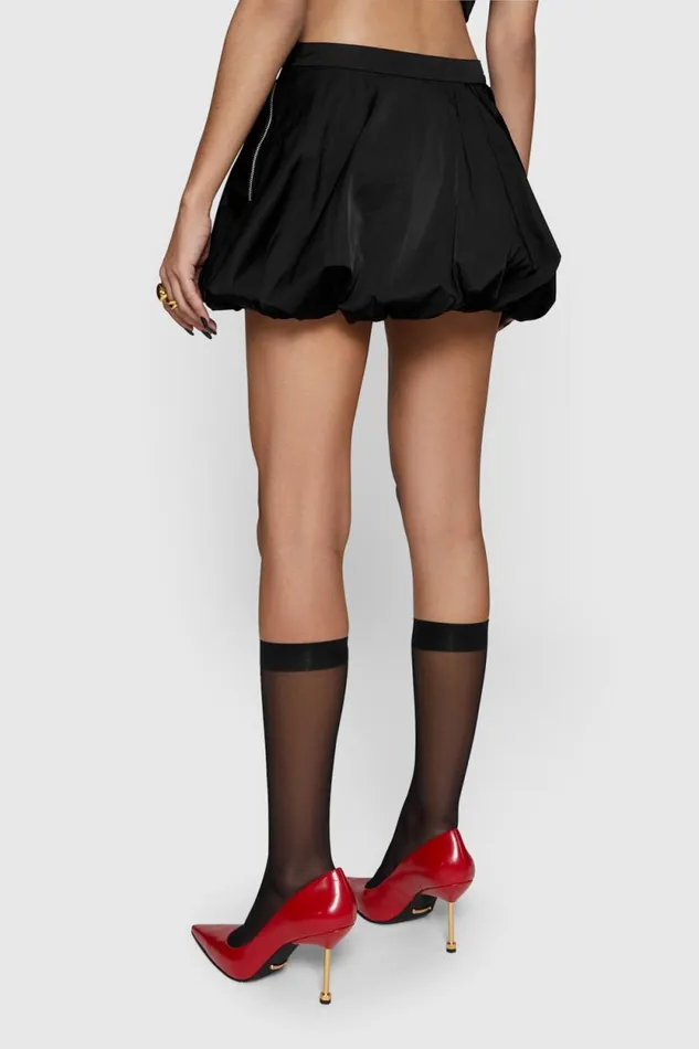 Women Rebecca Minkoff Bottoms Elton Bubble Skirt Black Women Rebecca Minkoff Bottoms Elton Bubble Skirt Black