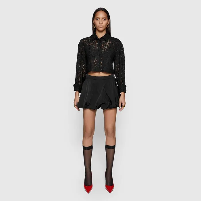 Women Rebecca Minkoff Bottoms Elton Bubble Skirt Black Women Rebecca Minkoff Bottoms Elton Bubble Skirt Black