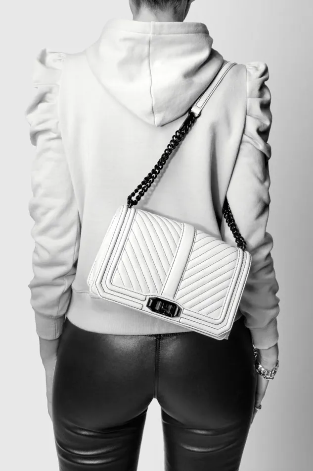 Women Rebecca Minkoff Crossbody Bags Chevron Quilted Love Crossbody Blacklight Gold Women Rebecca Minkoff Crossbody Bags Chevron Quilted Love Crossbody Blacklight Gold