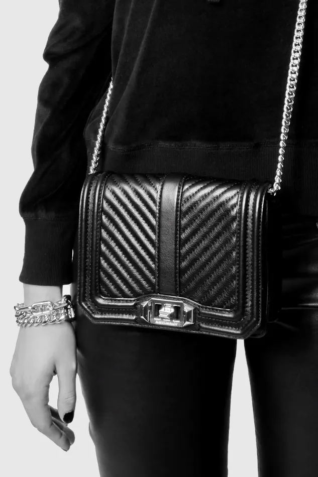 Women Rebecca Minkoff Crossbody Bags Chevron Quilted Small Love Crossbody Blackblack Shellac Women Rebecca Minkoff Crossbody Bags Chevron Quilted Small Love Crossbody Blackblack Shellac