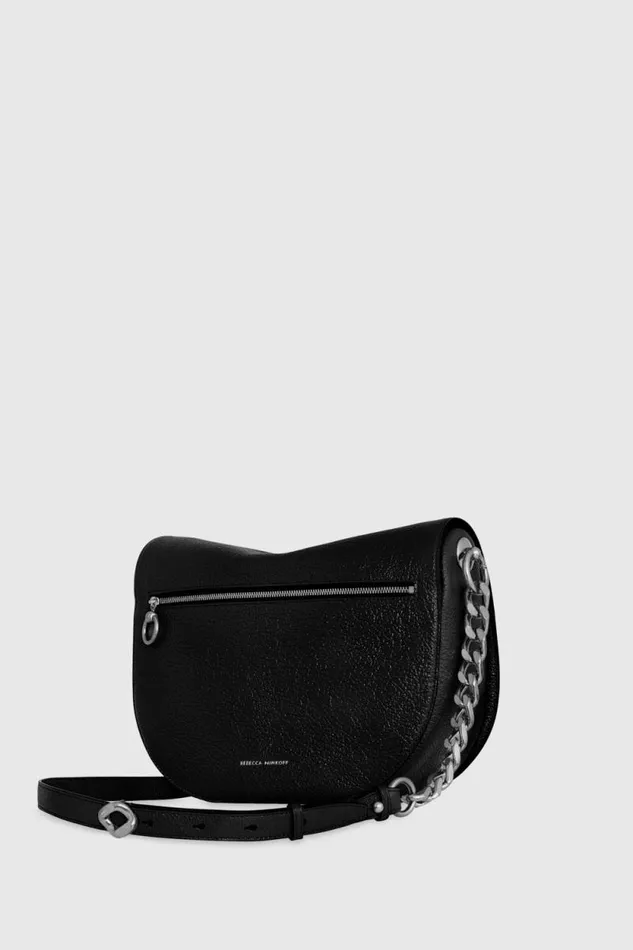 Women Rebecca Minkoff Crossbody Bags G Large Saddle Black Women Rebecca Minkoff Crossbody Bags G Large Saddle Black