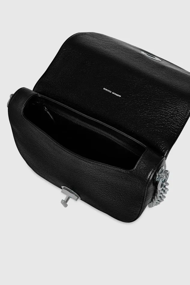 Women Rebecca Minkoff Crossbody Bags G Large Saddle Black Women Rebecca Minkoff Crossbody Bags G Large Saddle Black
