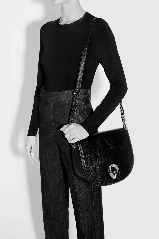 Women Rebecca Minkoff Crossbody Bags G Large Saddle Black Women Rebecca Minkoff Crossbody Bags G Large Saddle Black