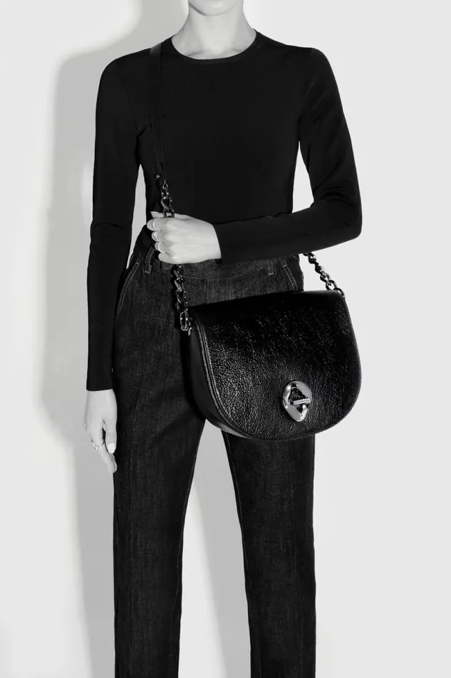 Women Rebecca Minkoff Crossbody Bags G Large Saddle Black Women Rebecca Minkoff Crossbody Bags G Large Saddle Black