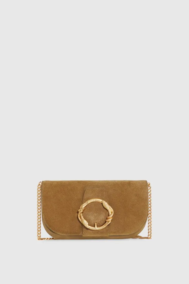 Women Rebecca Minkoff Crossbody Bags Snake Ring Crossbody Honey