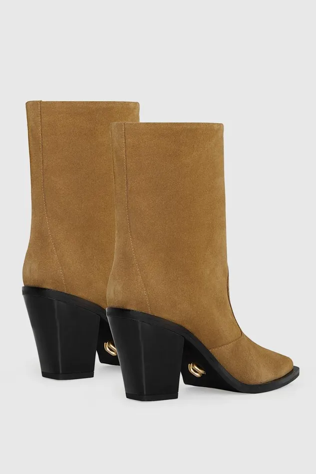 Women Rebecca Minkoff Shoes City Cowboy Boot Honey Women Rebecca Minkoff Shoes City Cowboy Boot Honey
