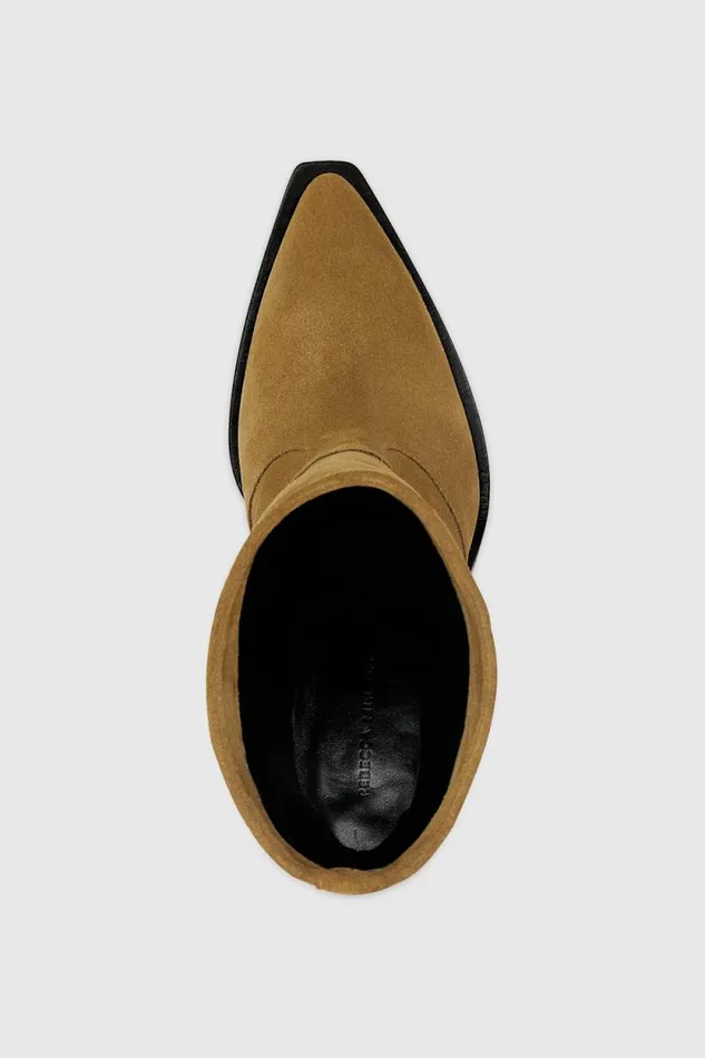 Women Rebecca Minkoff Shoes City Cowboy Boot Honey Women Rebecca Minkoff Shoes City Cowboy Boot Honey