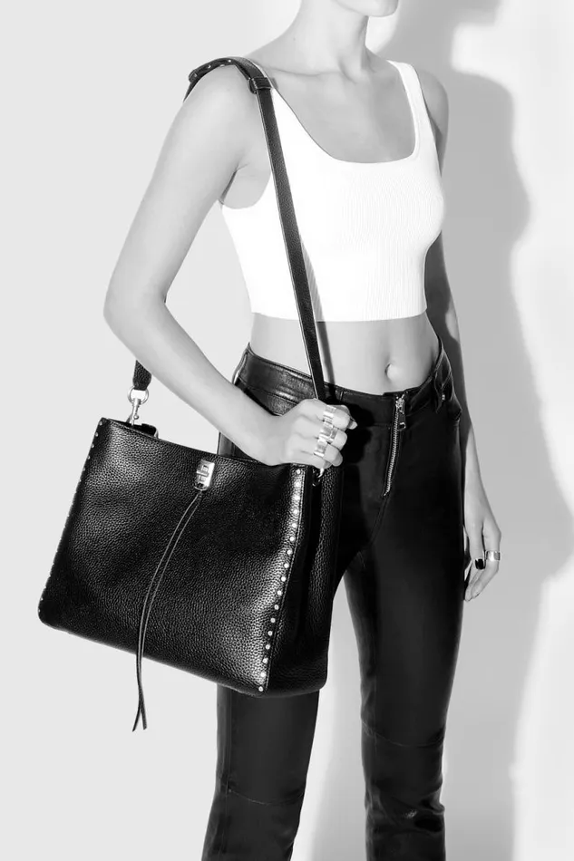 Women Rebecca Minkoff Shoulder Bags Darren Large Shoulder Bag Caramello Women Rebecca Minkoff Shoulder Bags Darren Large Shoulder Bag Caramello