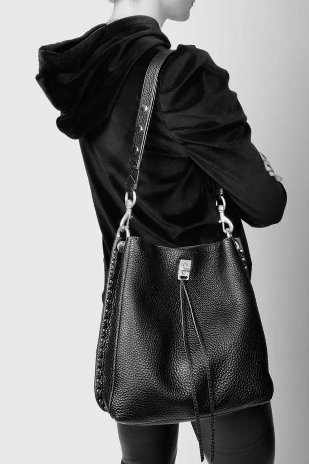 Women Rebecca Minkoff Shoulder Bags Darren Shoulder Bag Mist Women Rebecca Minkoff Shoulder Bags Darren Shoulder Bag Mist