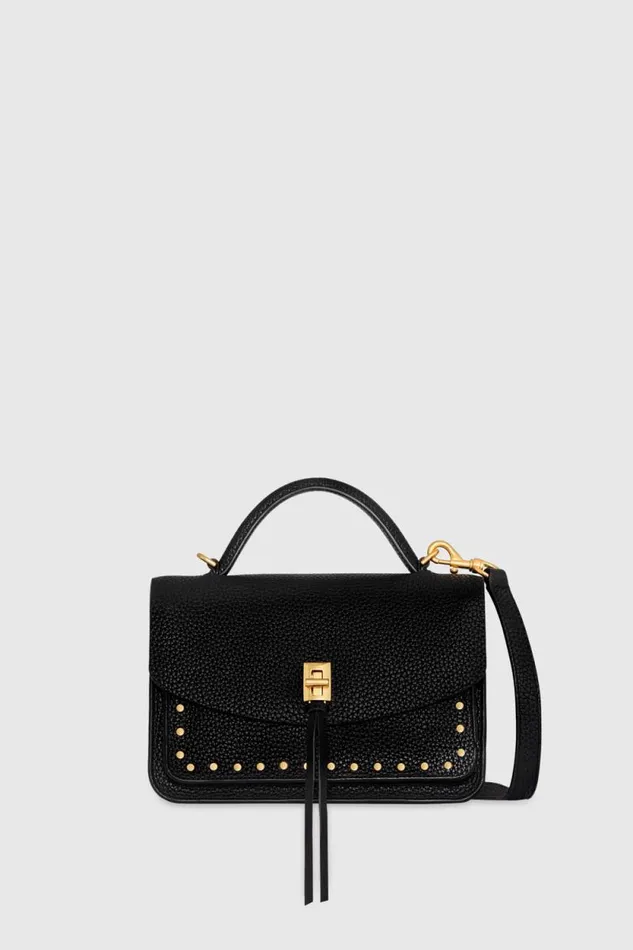 Women Rebecca Minkoff Top Handle Bags Darren Small Messenger Black