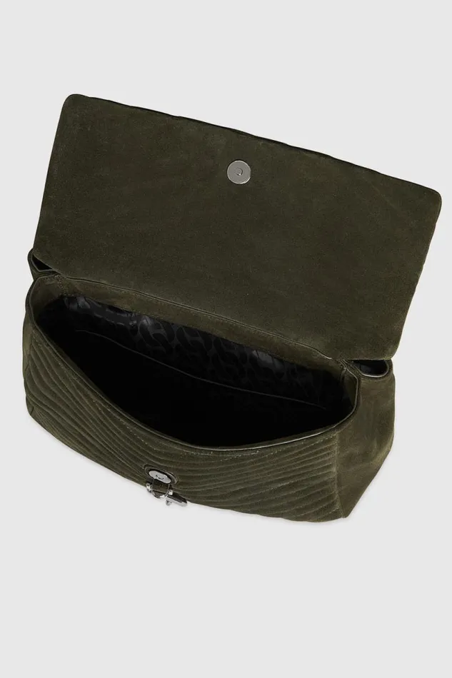 Women Rebecca Minkoff Top Handle Bags Edie Large Top Handle Shoulder Moss Women Rebecca Minkoff Top Handle Bags Edie Large Top Handle Shoulder Moss