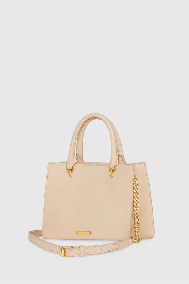 Women Rebecca Minkoff Tote Bags Amour Mini Tote Latte