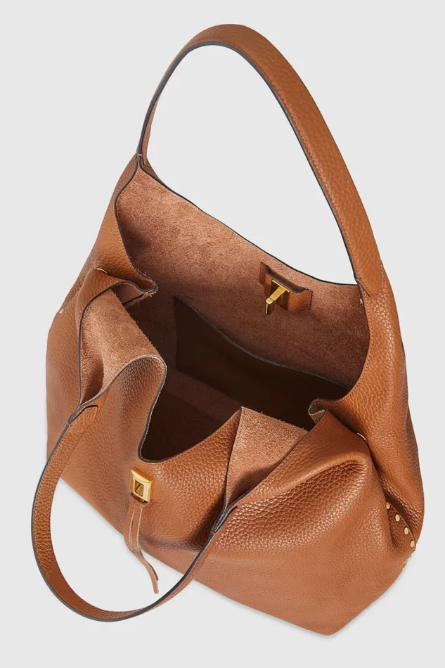 Women Rebecca Minkoff Tote Bags Darren Signature Carryall Caramello Women Rebecca Minkoff Tote Bags Darren Signature Carryall Caramello