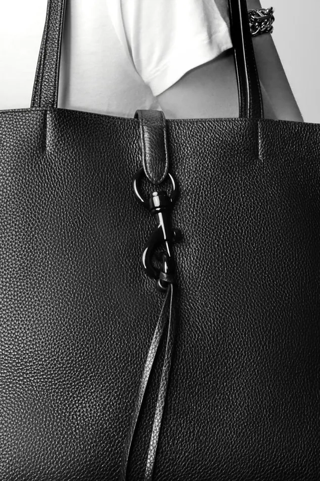 Women Rebecca Minkoff Tote Bags Megan Tote Blackblack Shellac Women Rebecca Minkoff Tote Bags Megan Tote Blackblack Shellac