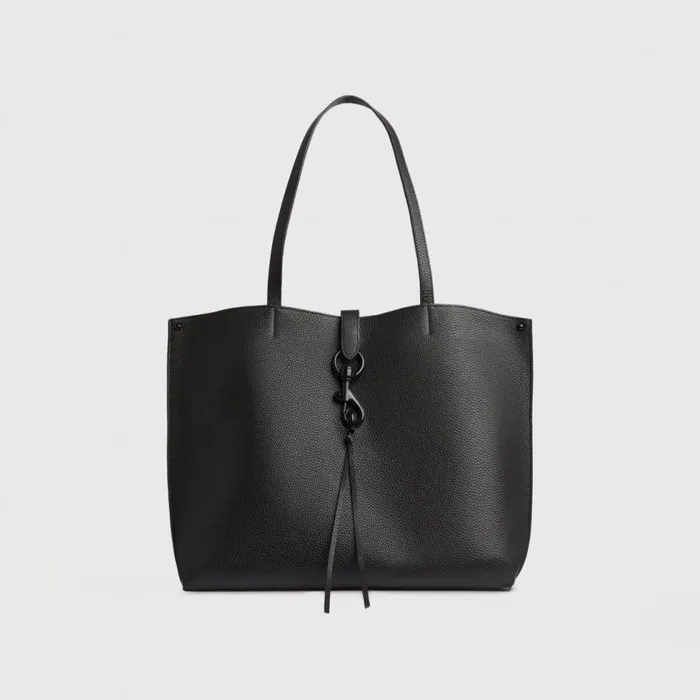 Women Rebecca Minkoff Tote Bags Megan Tote Blackblack Shellac Women Rebecca Minkoff Tote Bags Megan Tote Blackblack Shellac