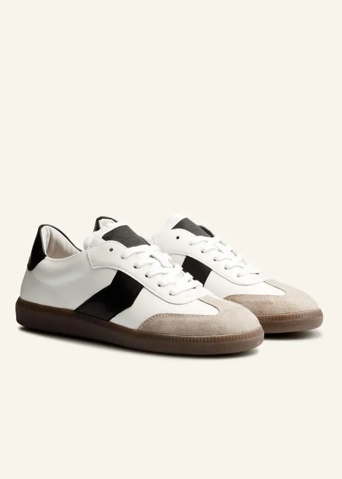 Women Retro Sneaker Off Whiteblack MEEM