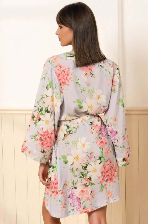 Women Robes and Pajamas YUMI KIM DREAM LOVER ROBE Soft Kiss Blue