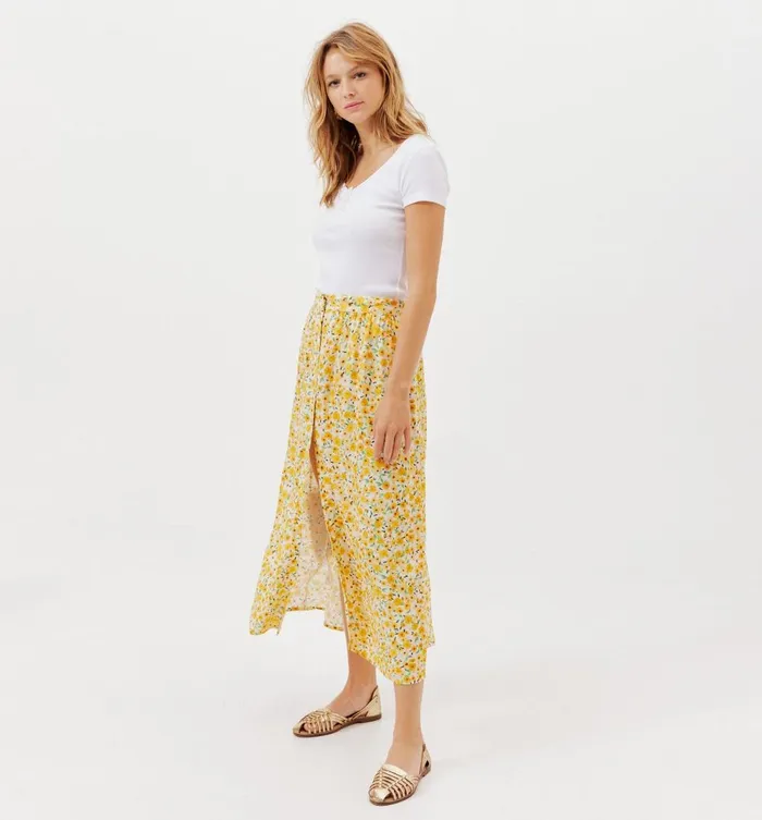 Women Round Neck Rib Top 8211 Ecru Promod Tops Women Round Neck Rib Top 8211 Ecru Promod Tops