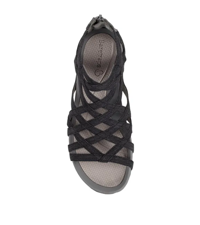 Women Samina Sandal Blackgrey Baretraps Rebound Sandals