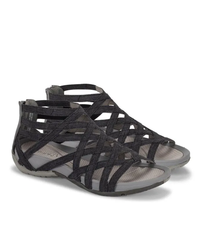 Women Samina Sandal Blackgrey Baretraps Rebound Sandals