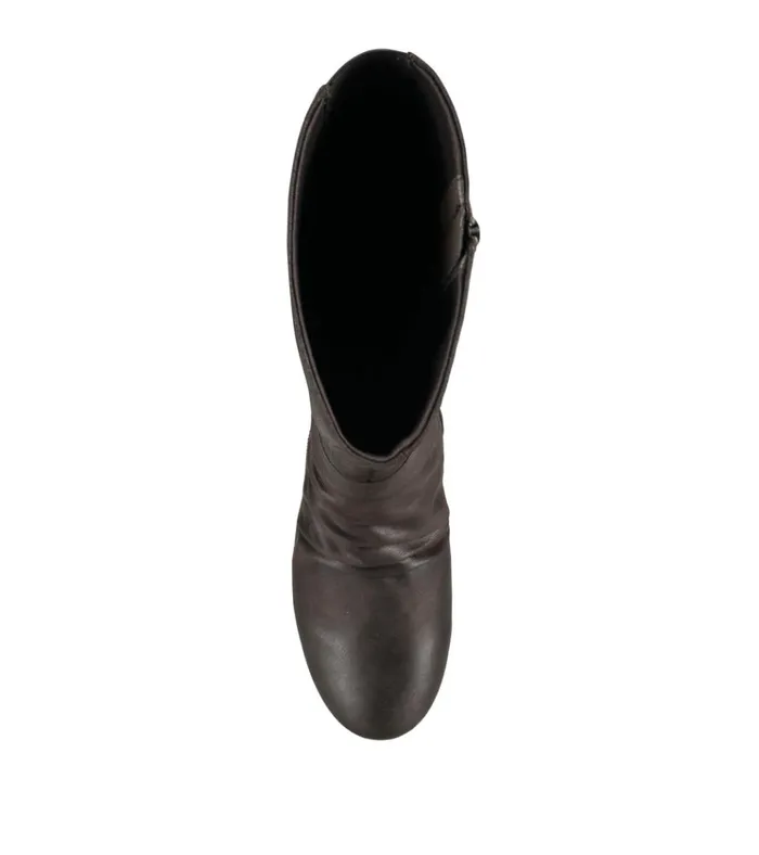 Women Sammy Tall Wedge Boot Dark Brown Baretraps Knee High Boots