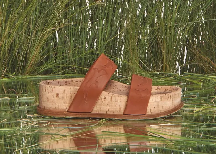 Women Sandals Gabriela Hearst Flame Striker Sandal In Cognac Leather