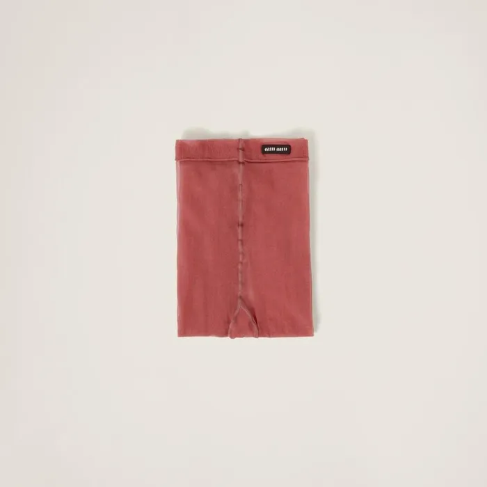 Women Scarves And Socks Miu Miu Nylon Tights Mauve