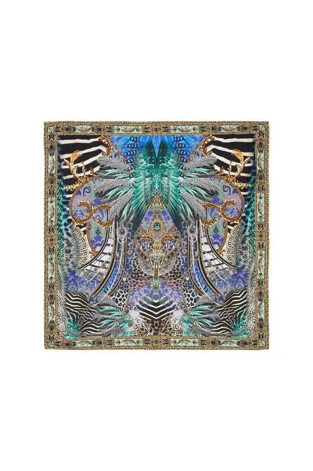Women Scarves Camilla Large Square Scarf Animal Army