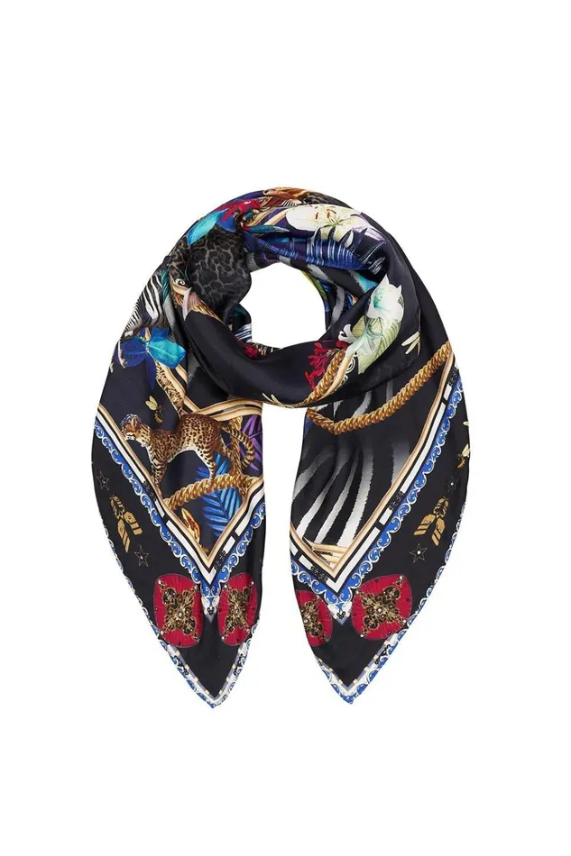 Women Scarves Camilla Large Square Scarf Rainbow Room