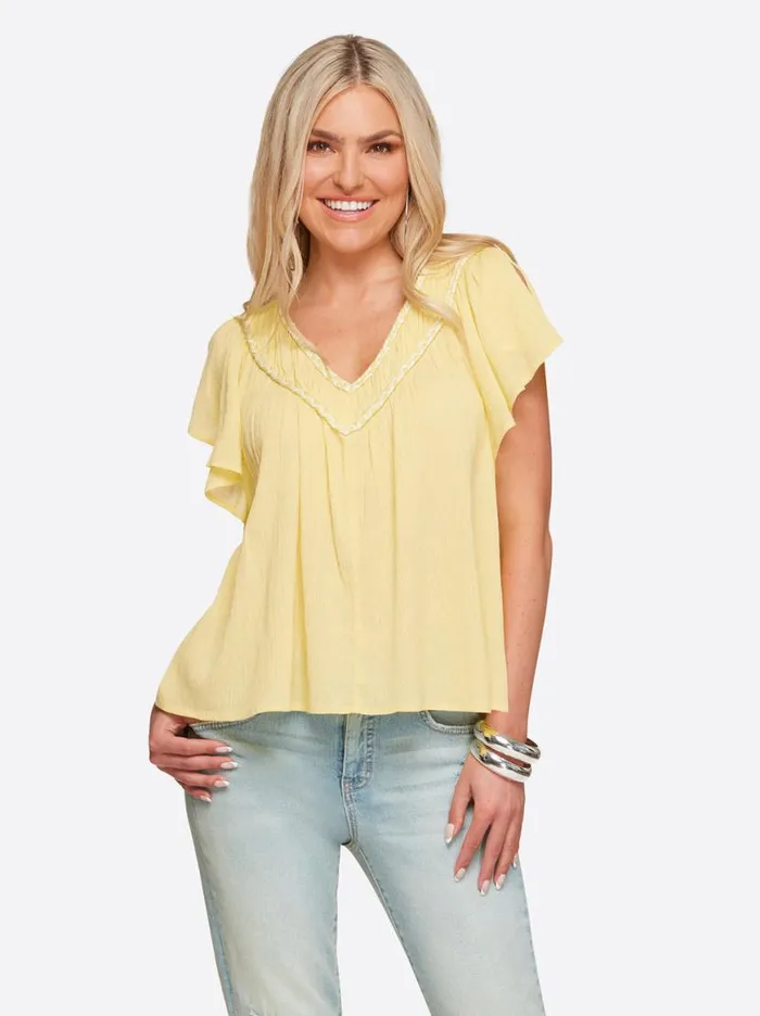 Women Serenity Top In Sundress Jessica Simpson Tops and Tees