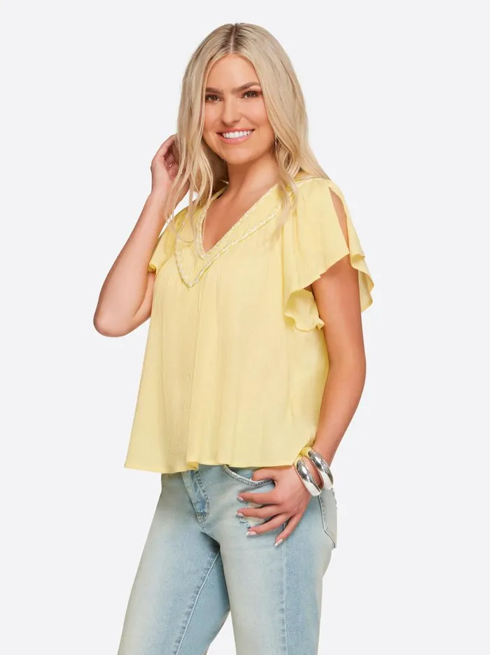 Women Serenity Top In Sundress Jessica Simpson Tops and Tees